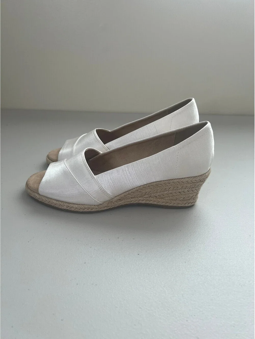 Easy Street Womens Jasper Espadrille Wedges, Size, 9